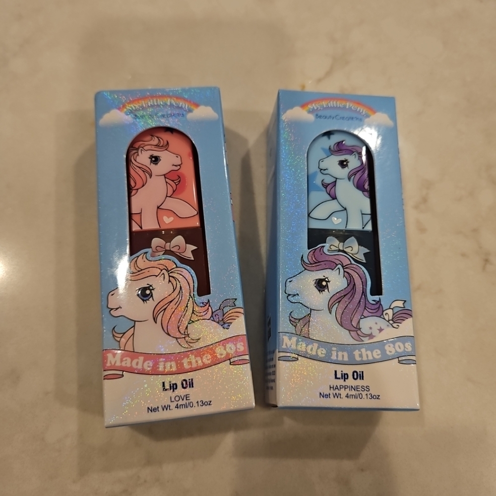 Beauty Creations X My Little Pony Made In The '80s Lip Oil Set